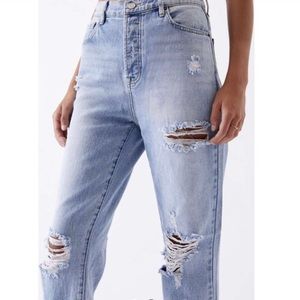 pacsun ripped mom jeans